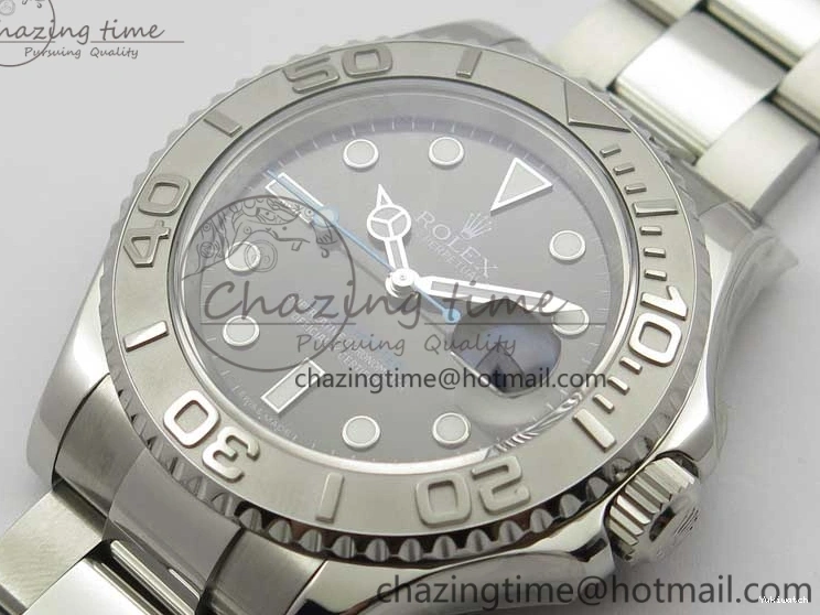 Edition Bracelet SS Yacht-Master Steel Best ARF 116622 SH3135 904L 1:1 Dial Gray on 0515